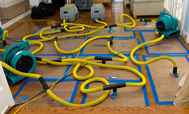 Professional Crawl Space Water Removal technician working in East Spencer, NC